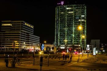 Festival of Lights at the Telefunken Tower, Ernst Reuter Platz Berlin (copyright: Christian Jungeblodt)