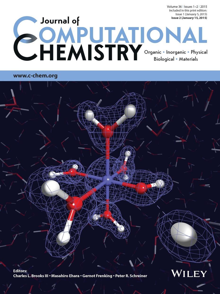 Cover page of J. Comput. Chem. (Jan. 2015)